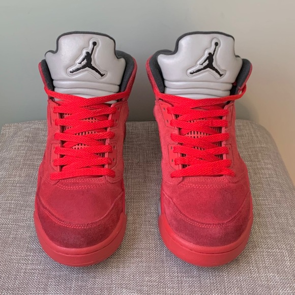 SOLD‼️Jordan 5 ‘Red Suede’ - Picture 4 of 12